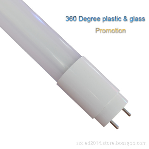 100-240VAC 18W Plastic LED T8 Tube Light